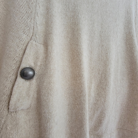 WOOL Blend Boho Festival Poncho - Picture 2 of 16